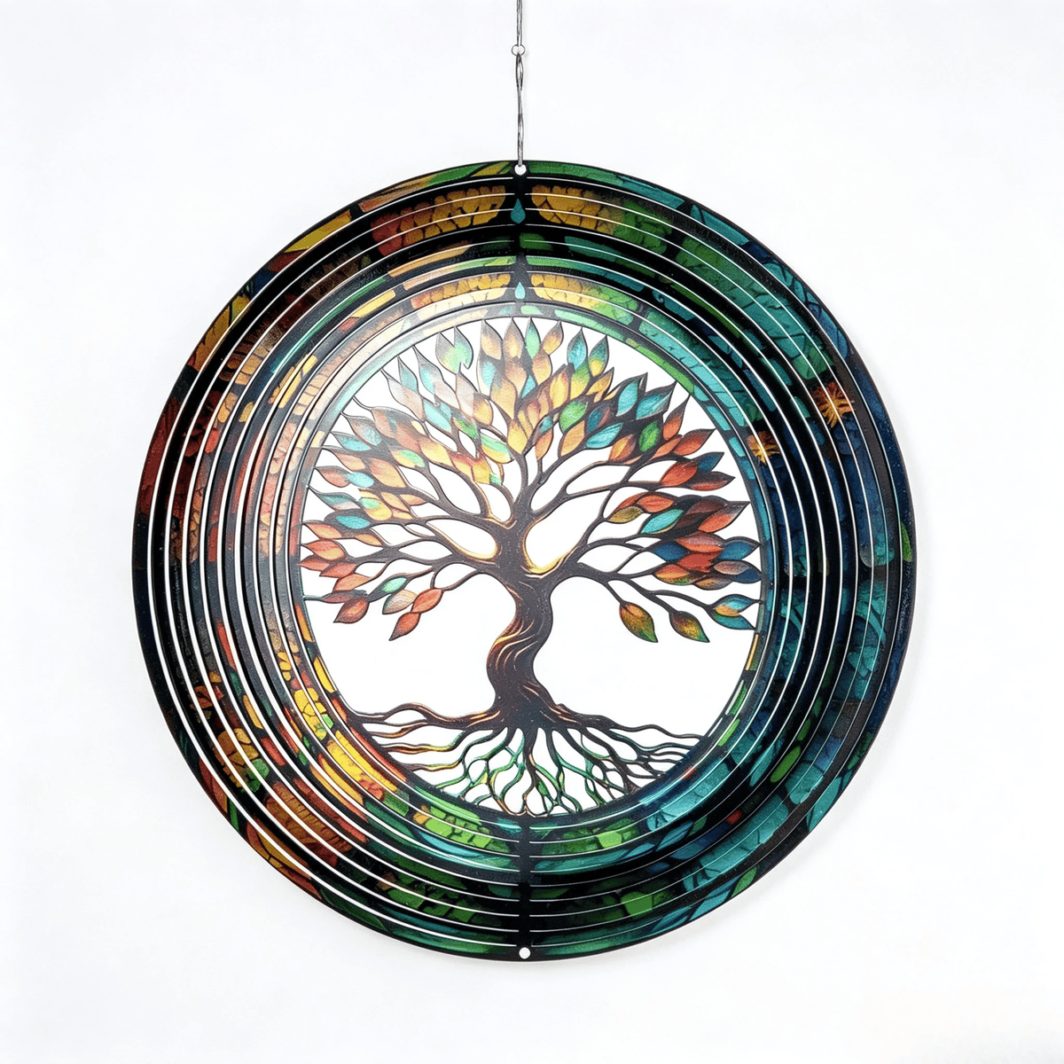 🎐 3D Rotating Wind Chime – Kinetic Hanging Wind Spinner for Garden, Balcony & Outdoor Decor