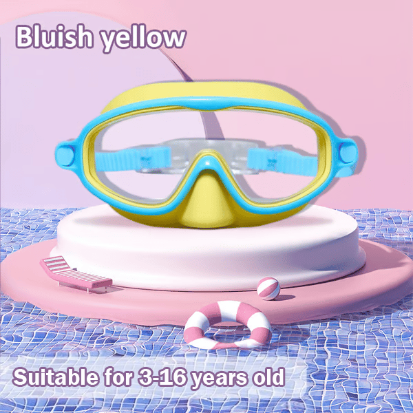 🏊‍♀️Summer Sale is ON! Up to 60% OFF🔥-HD children's large frame waterproof and anti-fog swimming goggles