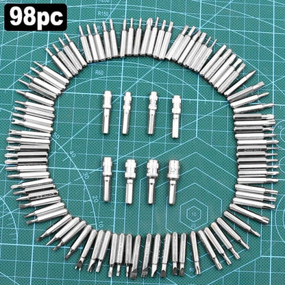 Magnetic Screwdriver Set (115 in 1 / 138 in 1) – Precision Bits, Strong Magnetism & Portable Storage Case 🔩