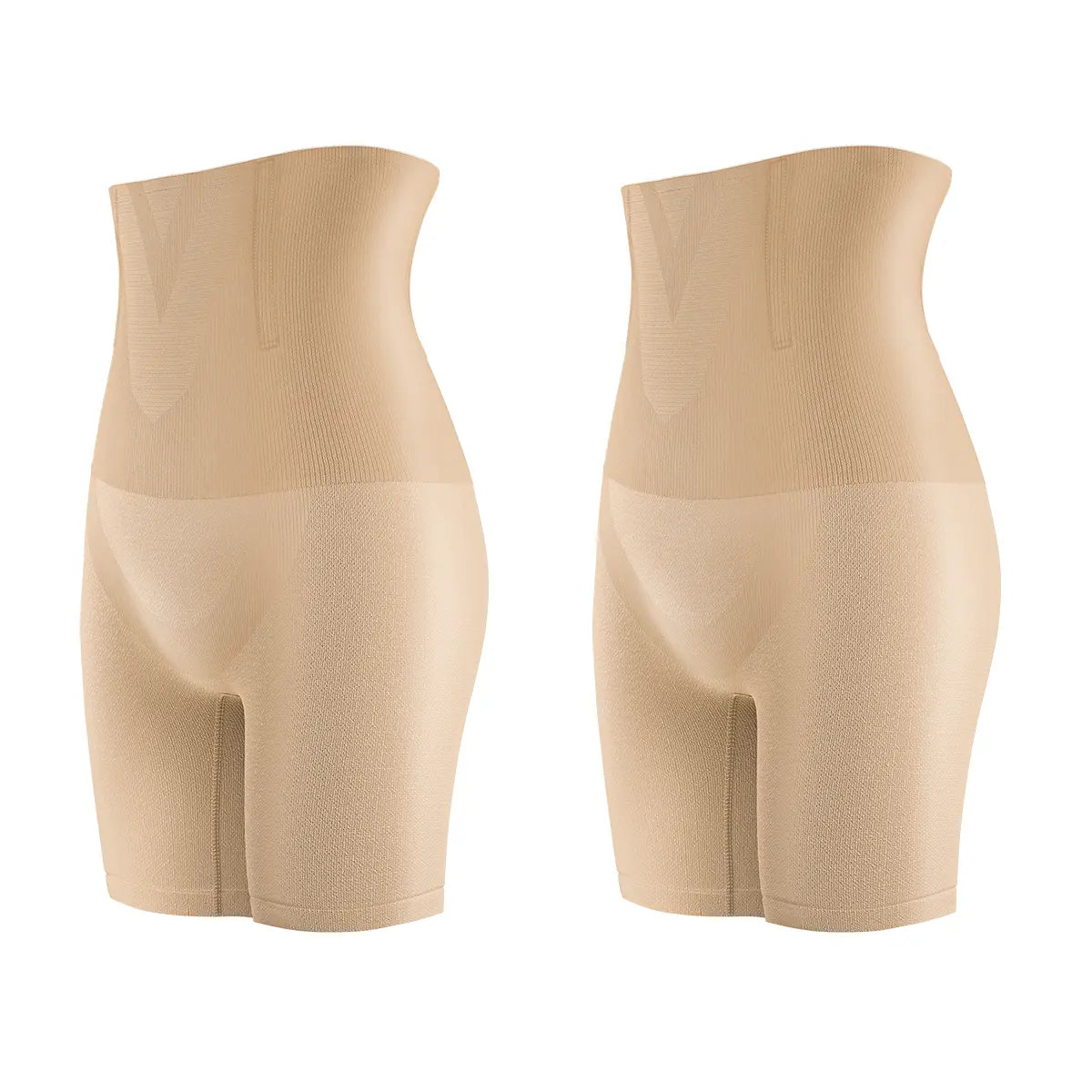 2-Pack Fajas Colombianas Shapewear Shorts | Women's High-Waist Tummy Control & Butt-Lifting Compression Pants-A0016