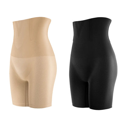 2-Pack Fajas Colombianas Shapewear Shorts | Women's High-Waist Tummy Control & Butt-Lifting Compression Pants-A0016