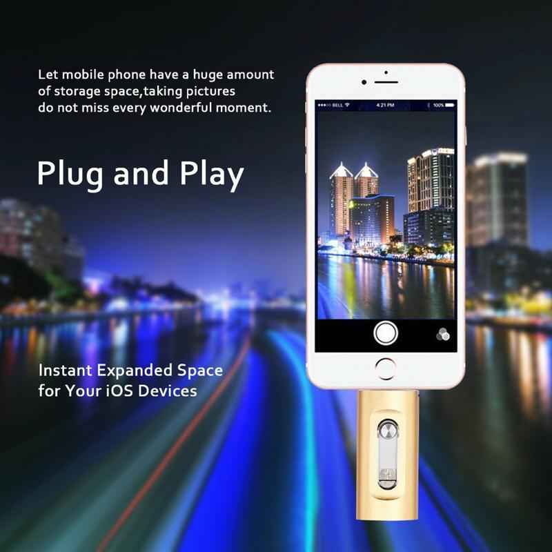 ⚡Portable USB 3.0 Flash Drive | 3-in-1 Storage for All Devices