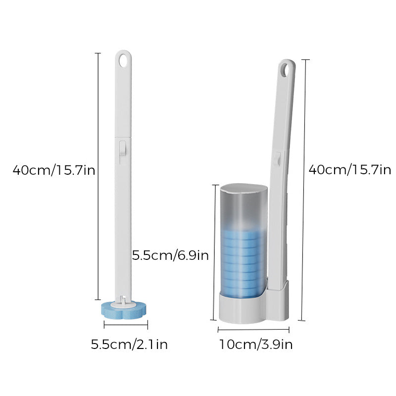 ⚡🧼 Disposable Toilet Cleaning System – Hygienic One-Click Cleaning, No Residue Left, Easy to Use & Disposable