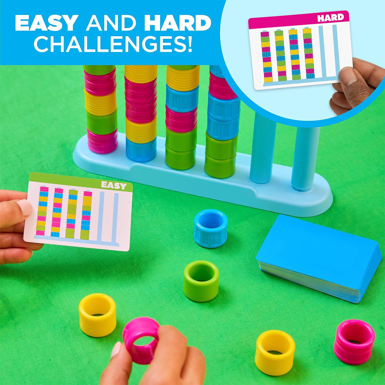 🎁Color Matching Stacking Game — Educational Party Game Toy🧠