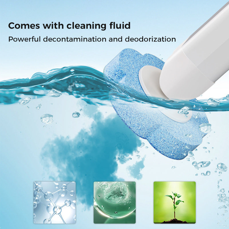 ⚡🧼 Disposable Toilet Cleaning System – Hygienic One-Click Cleaning, No Residue Left, Easy to Use & Disposable
