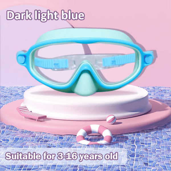 🏊‍♀️Summer Sale is ON! Up to 60% OFF🔥-HD children's large frame waterproof and anti-fog swimming goggles
