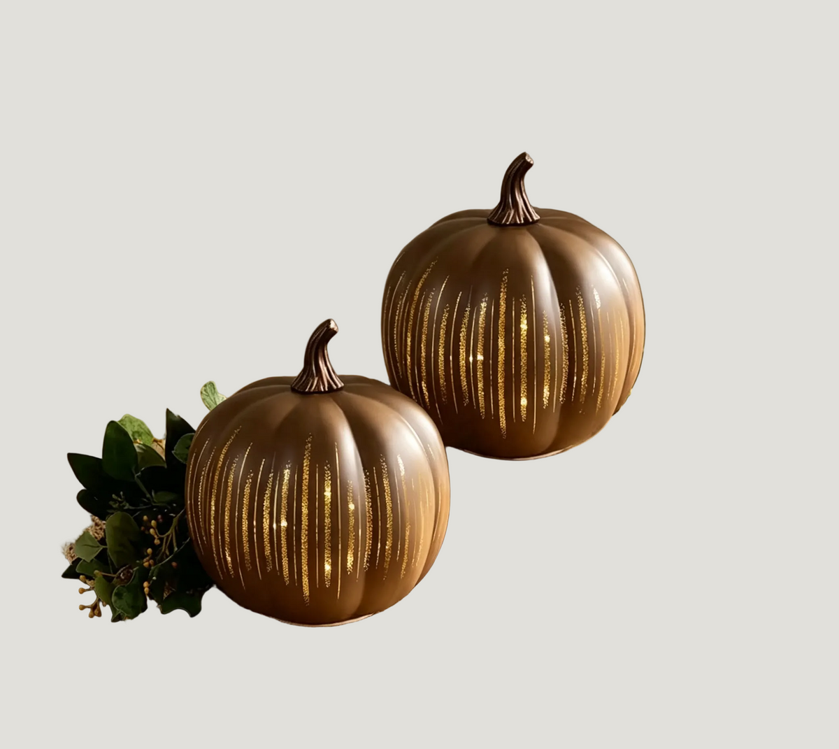🎃 Light-Up Starry Night Pumpkin – Elegant Fall & Thanksgiving Decor ✨