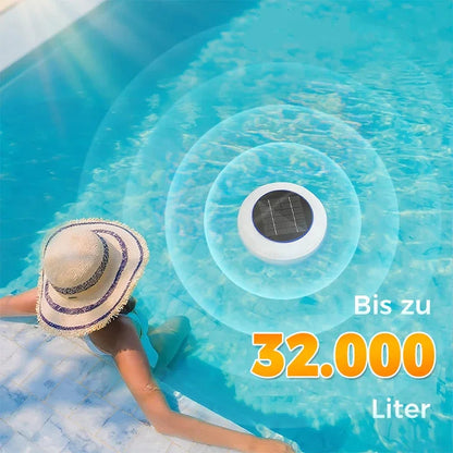 🏊‍♀️🌿💧 NO MORE HARSH CHLORINE! Solar Pool Ionizer – Gentle on Skin & Eyes, Natural Purification, Keeps Water Sparkling Clean for Family Fun 🏖️🍃