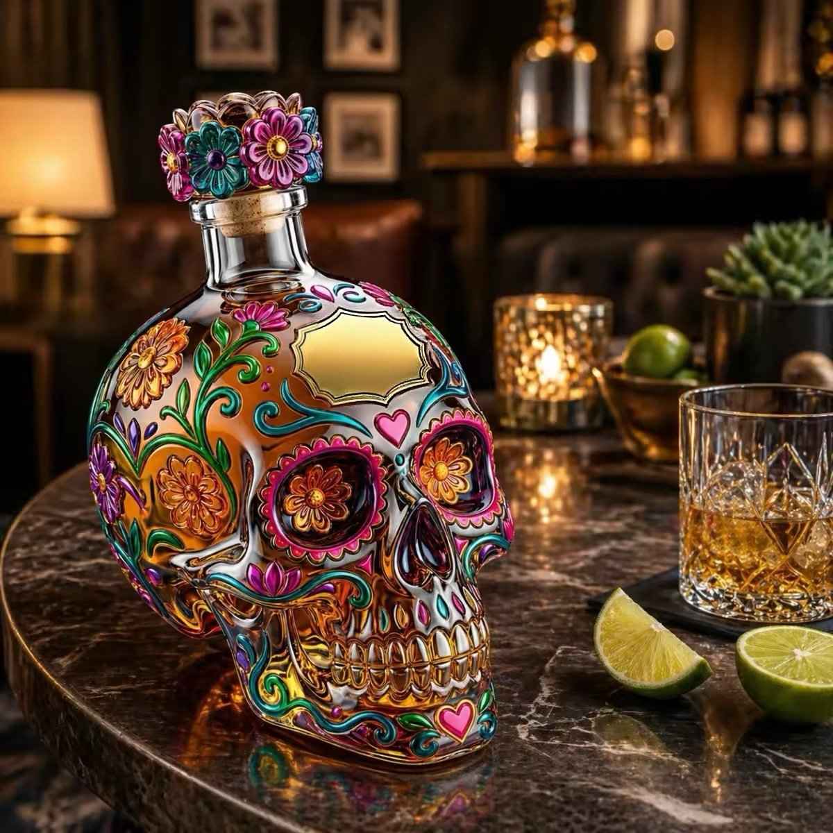 🔥Father‘s Day Special | 🍷Day of the Dead Limited Edition Tequila Bottle