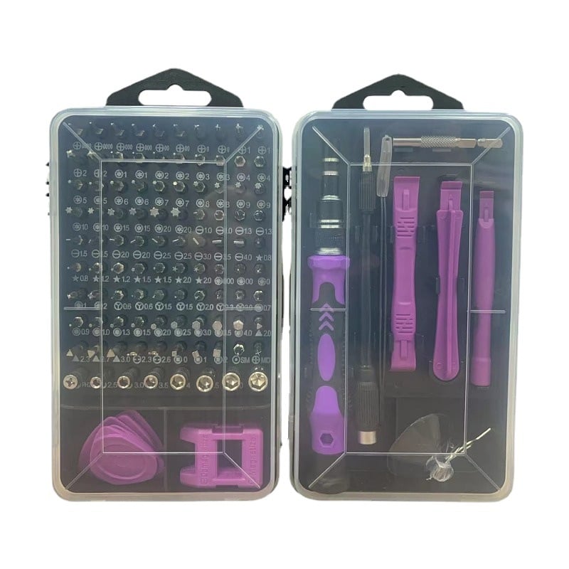 Magnetic Screwdriver Set (115 in 1 / 138 in 1) – Precision Bits, Strong Magnetism & Portable Storage Case 🔩