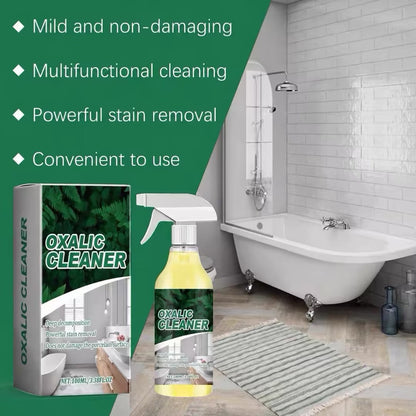 🥳2026 HOT SALE🥳💞50K+ SOLD!💥🔬 【CLEARANCE!】Molecular-Level Cleaning Tech! Oxalic Bathroom Cleaner Dissolves Rust & Limescale 78% OFF🚽✨
