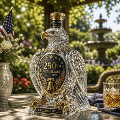 🏆Flash Sale✨🇺🇸 250th Anniversary Eagle Whiskey Bottle🦅 Celebrate 250 Years of American Pride
