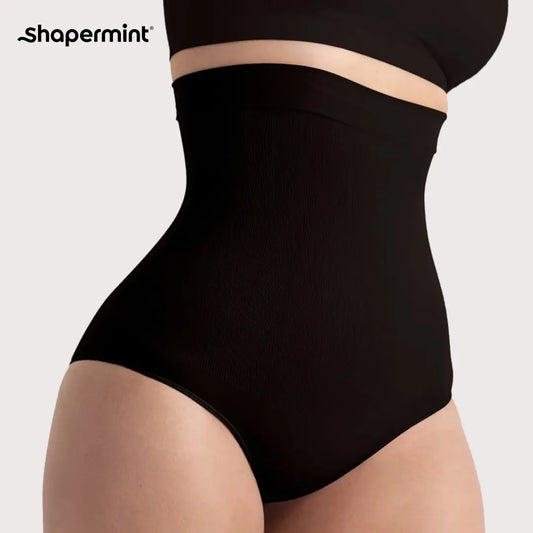 Shapermint High-Waisted Shapewear Panty – Seamless Tummy Control with Anti-Slip Waistband-A0011