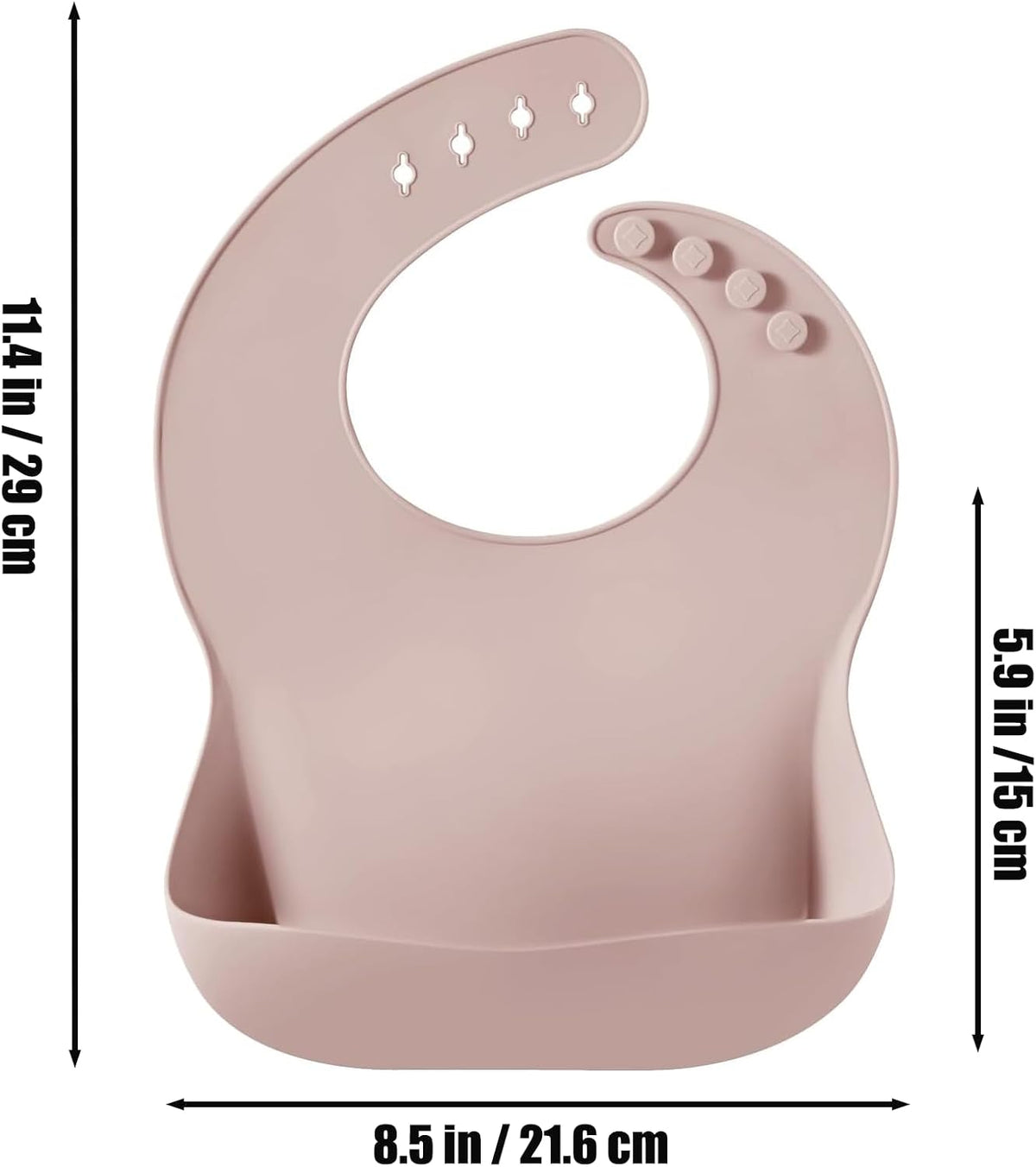 6-In-1 Stainless Steel Baby Feeding Set | Divided Suction Plate, Bowl, Sippy Cup with Straw, Bib, Spoon & Fork | Bpa-Free Toddler Feeding Essentials for Self-Feeding (Pink)