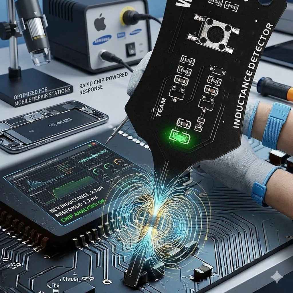 Type-C Motherboard Inductance Tester – Portable Circuit Board Coil Detector for Quick Troubleshooting