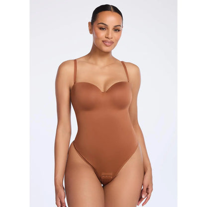 BraSculpt™ Strapless Bodysuit – High-Compression Sculpting Shaper-A0006