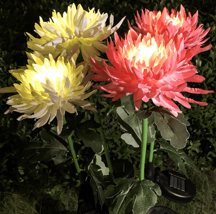🎁Christmas Hot Sale -49% OFF🎁 - ARTIFICIAL Flower SOLAR GARDEN STAKE LED (🔥BUY 2 FREE 1🔥)