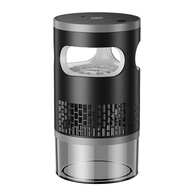 Indoor Insect Trap with Light and Suction Non Zapper Flying Bug Catcher for Mosquitoes Fruit Flies Gnats and Moths（Includes One 18650 Rechargeable Lithium Battery）