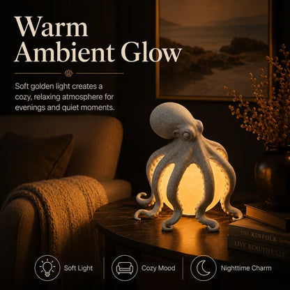 Octopus Ocean Decor Table Lamp