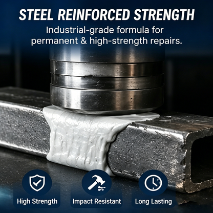💥SAVE 50% NOW🏠Steel Reinforced Epoxy Repair Putty — Universal Glue for Metal, Wood, Plastic
