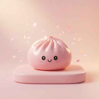 Rare Glitter Dumpling Squishy