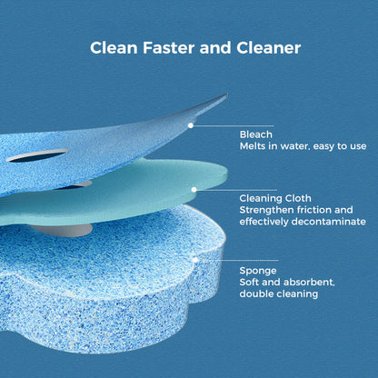 ⚡🧼 Disposable Toilet Cleaning System – Hygienic One-Click Cleaning, No Residue Left, Easy to Use & Disposable