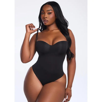 BraSculpt™ Strapless Bodysuit – High-Compression Sculpting Shaper-A0006