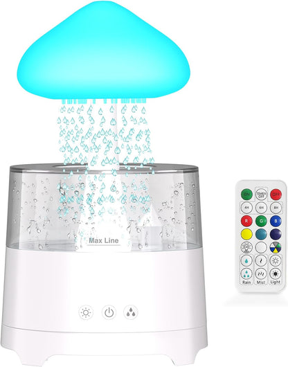 Drip Waterfall Lamp Mushroom Humidifier