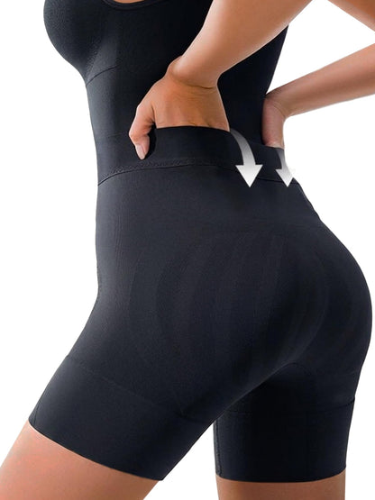 Women's Bathroom-Friendly Shapewear Bodysuit | Tummy Control & Butt Lift - A0033