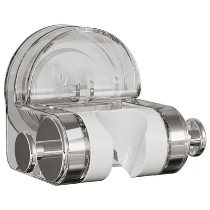 Integrated Suction Cup Shower Rack Wall Mounted Non Perforated Shower Fixture