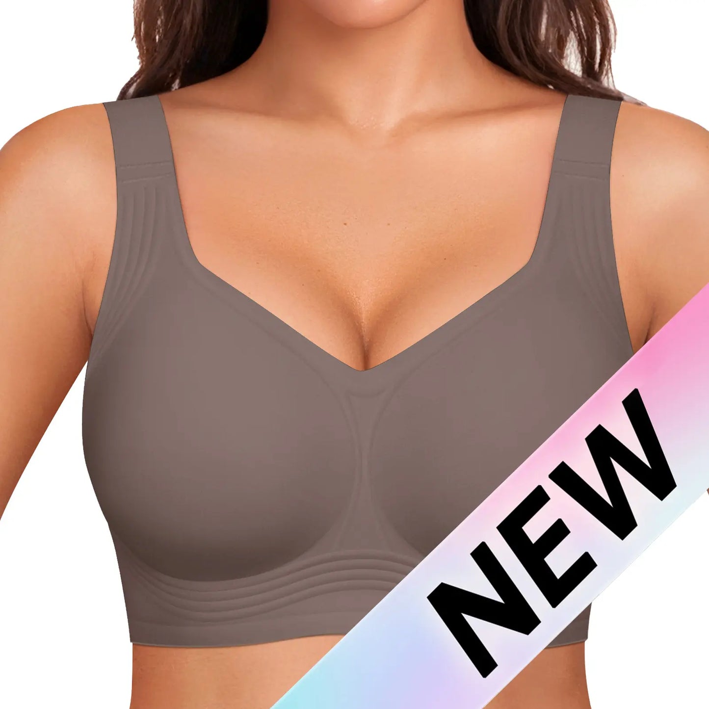 OEAK Jelly Wireless Padded Bra – Full Coverage Everyday Comfort Bra-A0010-D