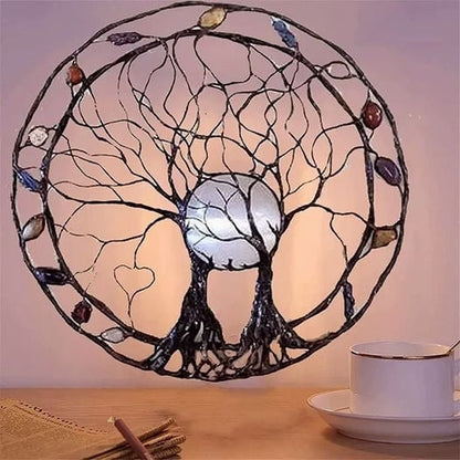 🏵Last Day Promotion 49% OFF-Circle of Life Garden Wall Art, The Moon Huggers🏡