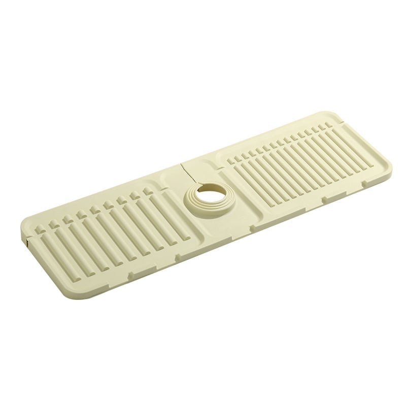 💧 Faucet Splash Guard & Quick-Dry Draining Mat