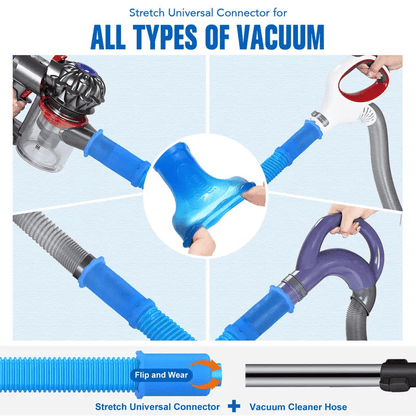 🔥Prevent Dryer Fires! Dryer Vent Lint Cleaner Kit | Universal Stretch Vacuum Attachment