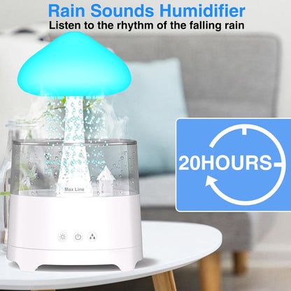 Drip Waterfall Lamp Mushroom Humidifier