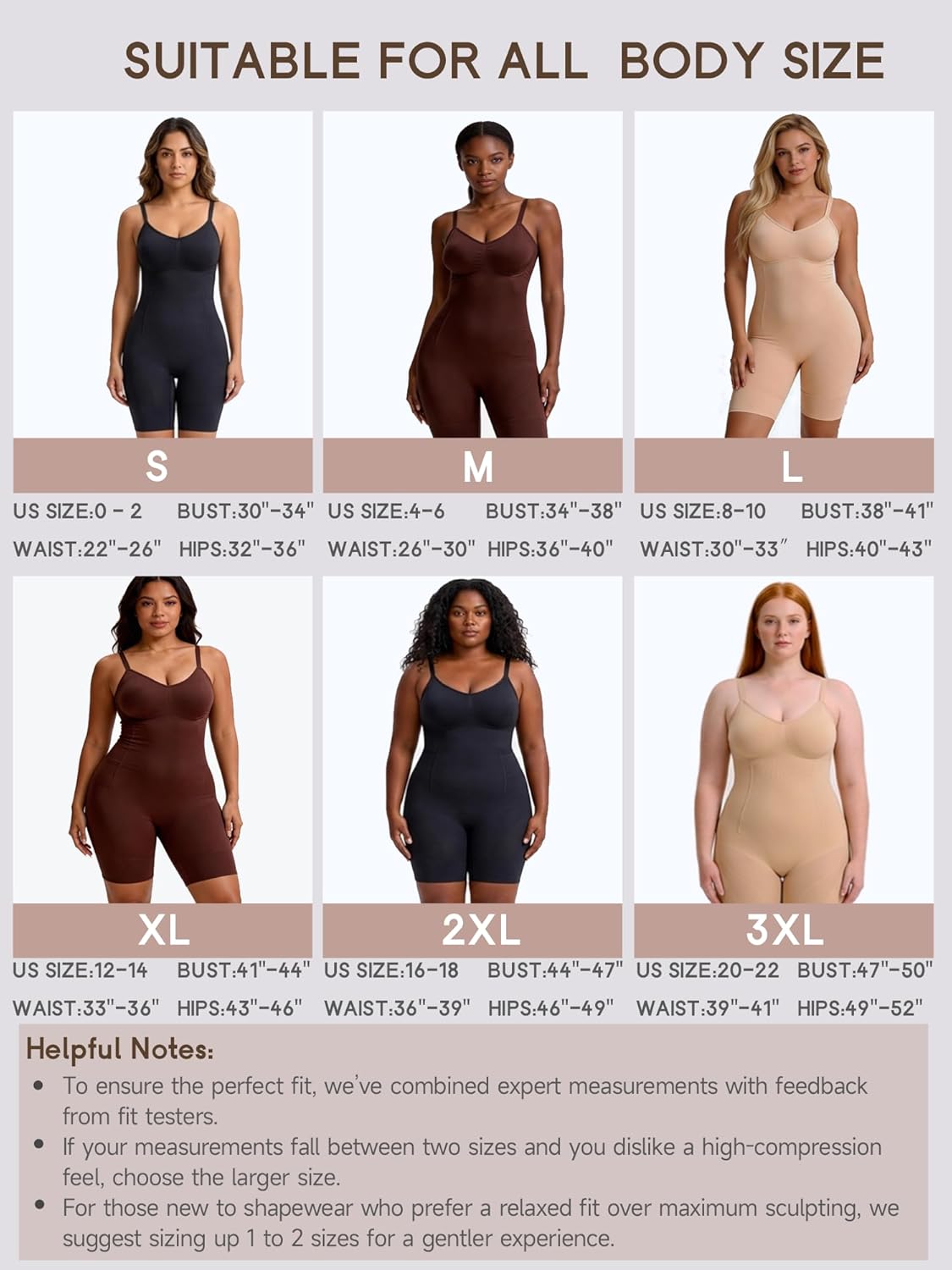 Women's Bathroom-Friendly Shapewear Bodysuit | Tummy Control & Butt Lift - A0033