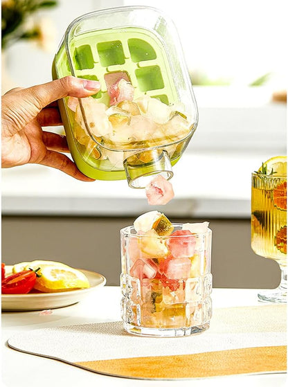 Water Bottle with Ice Tray 2-in-1