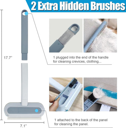 4 in 1 Multifunctional Pet Hair Removal Tool 2 Pack