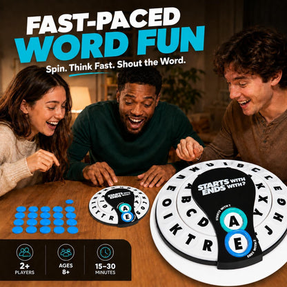 🎲Spin & Shout Word Game – Fast-Paced Family Game