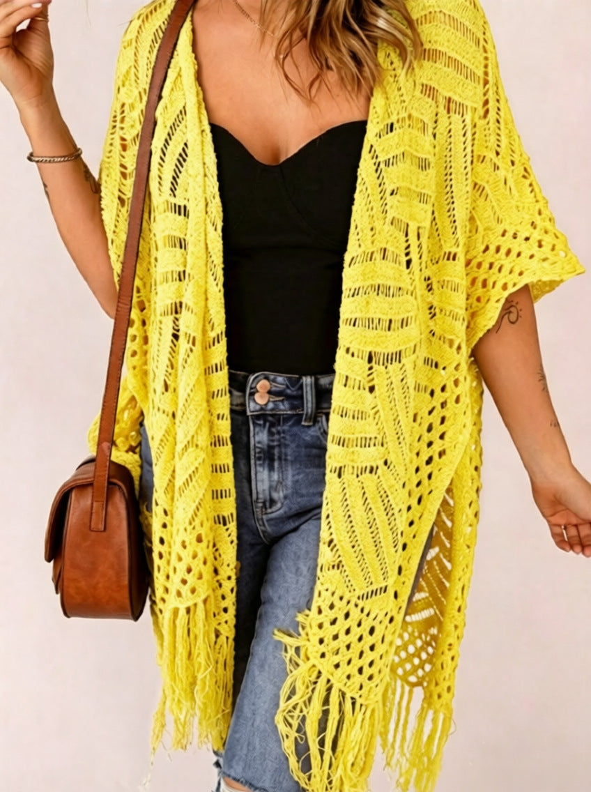 ✨🔥2026 Women's Lightweight Knit Cardigan 💖 Perfect for outdoor beach vacations and sun protection