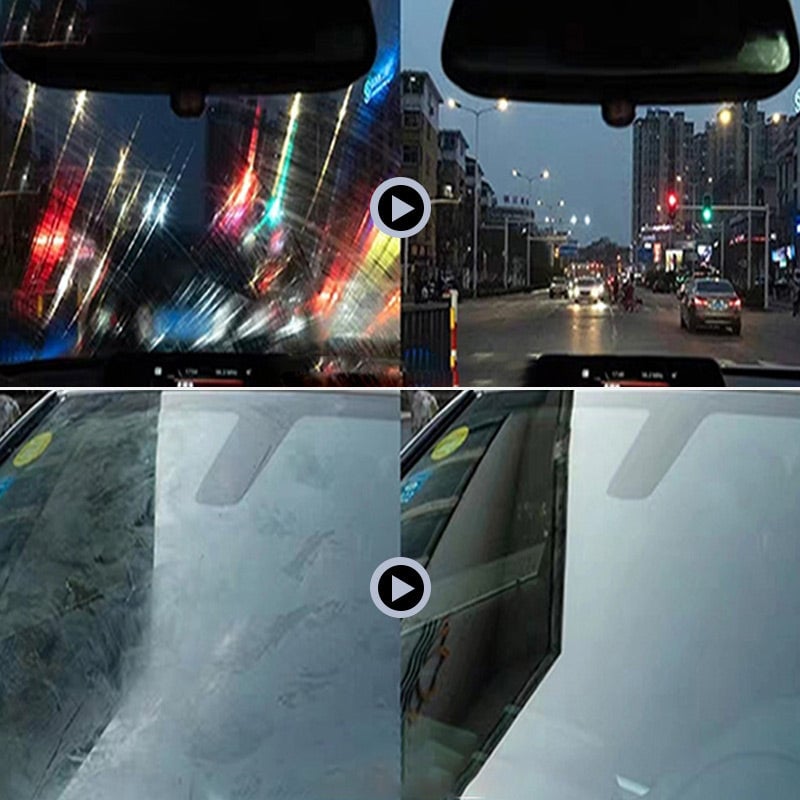 🔥Buy 1 get 1 free✨Car Glass Oil Film Stain Removal Cleaner