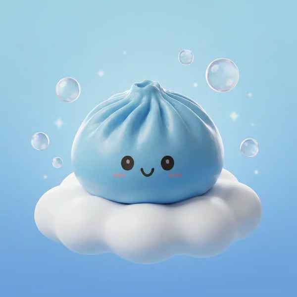 Rare Glitter Dumpling Squishy