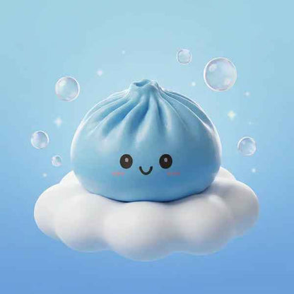 Rare Glitter Dumpling Squishy
