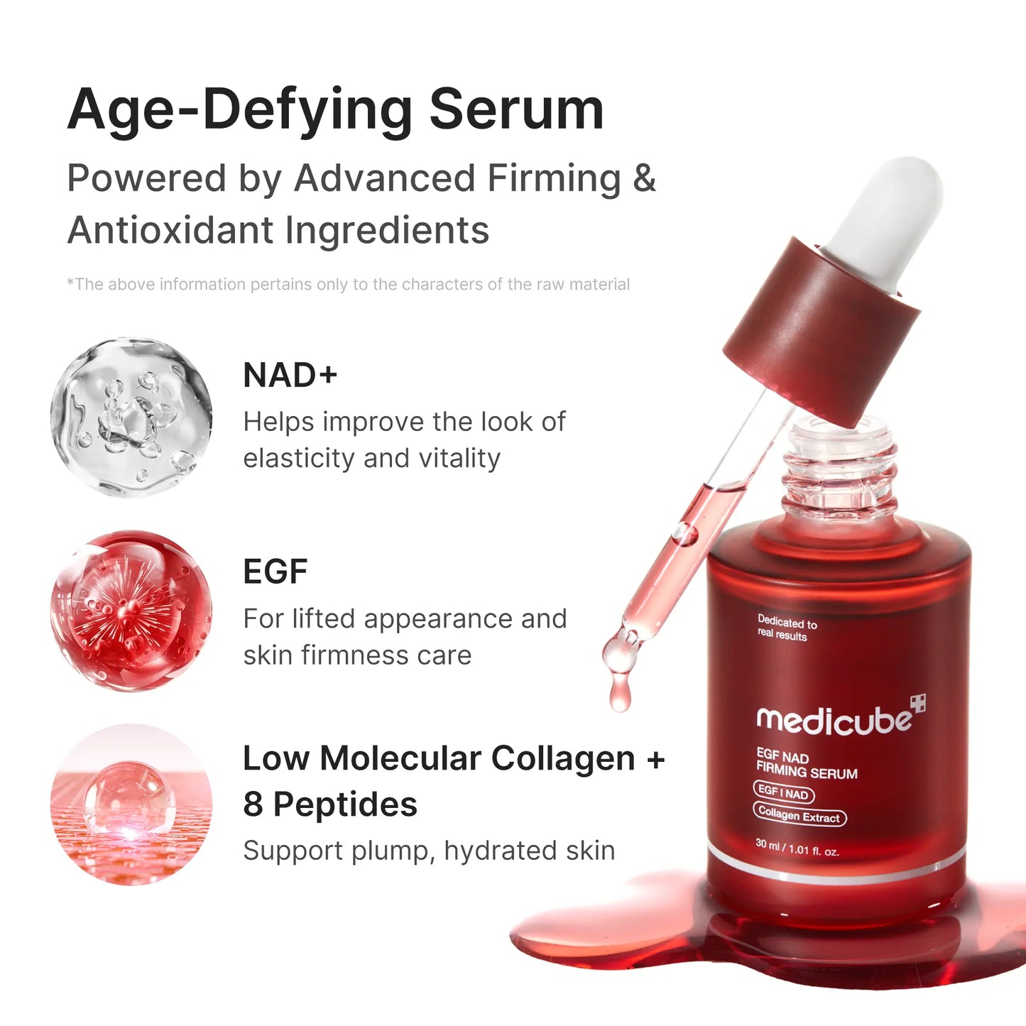 Medicube NAD+ EGF Firming Serum – Anti-Aging Plumping Serum for Youthful Skin-A0029