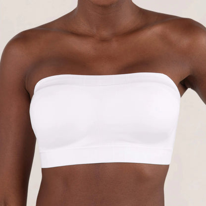 Shapermint Truekind Convertible Strapless Bandeau Bra – Wireless Comfort with Removable Straps-A0009