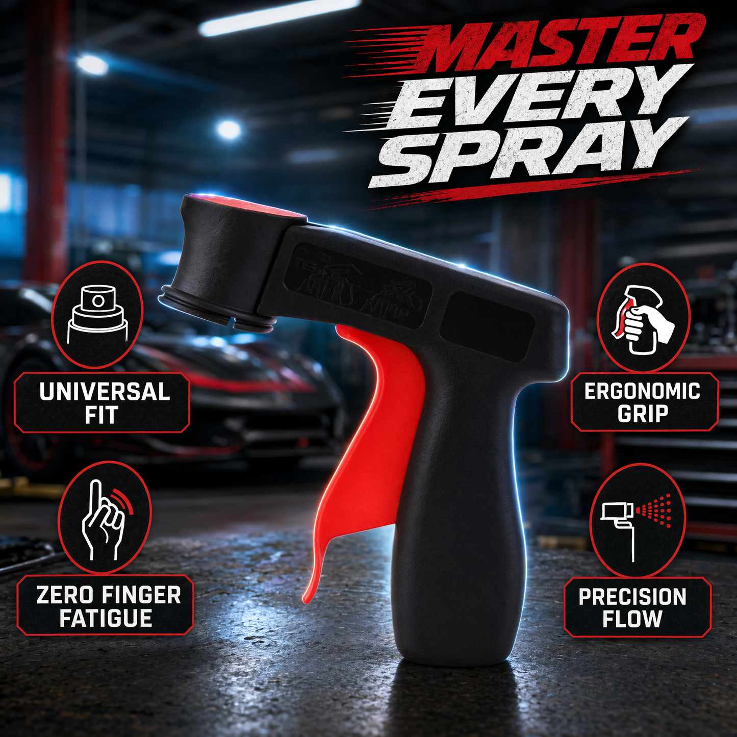 🎨 Spray Can Trigger Handle, Turn Any Can into a Pro Sprayer! 🚀