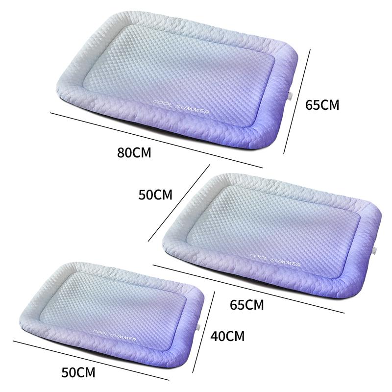Ice Silk Pet Cooling Mat – Breathable Summer Cooling Bed for Dogs & Cats
