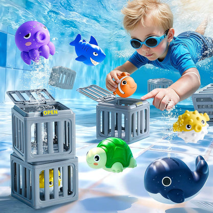 6 Boxes 6 Dive Pool Diving Toys Set for Kids