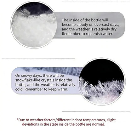 Cat-Shaped Storm Glass Weather Predictor for Home & Office Decor