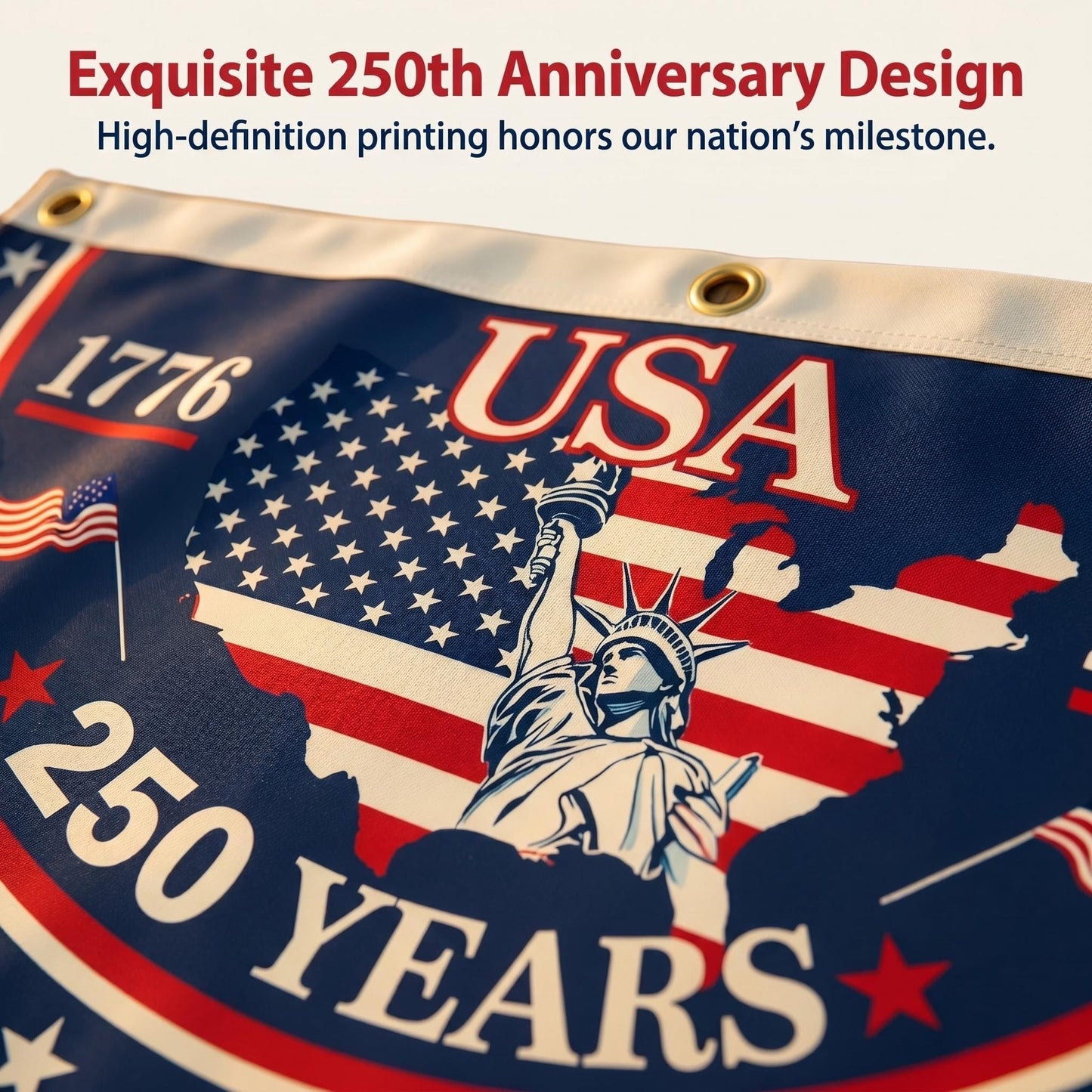 🖼️100% Veteran Owned / Handcrafted in USA-250th Anniversary Banners